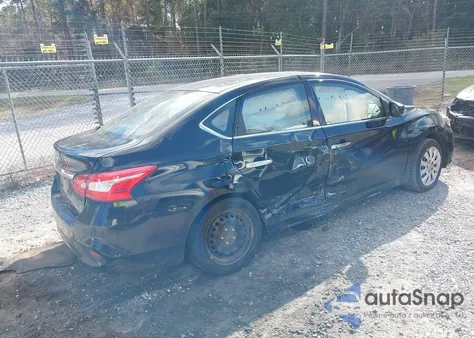 2019 Nissan Sentra S z USA, uszkodzony, nr VIN 3N1AB7AP9KY353867